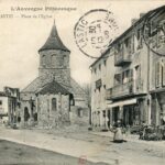 Bourg Lastic- Place de l'Eglise