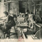 Thiers - Intérieur d'usine de coutellerie