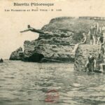 Biarritz - Les plongeurs au vieux port