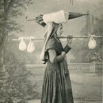 Salies de Béarn- Montagnarde Marchande de Fromage