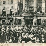 Strasbourg- Entrée du Général Gourand ( Beau texte au dos)