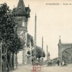 Strasbourg - Entrée du pont de Kehl