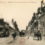 Bron - Grande rue et terminus du tramway