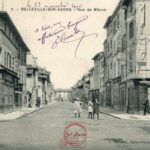 Belleville sur Saône - Rue de Mâcon