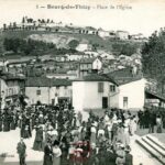 Bourg de Thizy - Place de l'église
