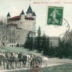 Bully - Le château - Cylindrage des Allées du Parc