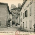 Châtillon d'Azergues - Croisement de la route de Lyon