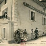 Chazay d'Azergues - Entrée de l'Hôtel du Baboin