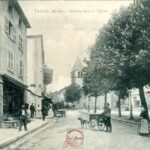Cours - Grande rue et église