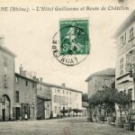 Lozanne - Hotel Guillaume et rte de Chatillon