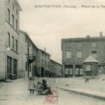 Montrottier - Place de la Bascule