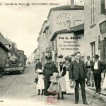 St Etienne des Oullières - Arrivée du train