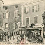 St Martin en Haut - L'Arrivée de l'Autobus