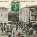 Vaugneray - Place jour de marché
