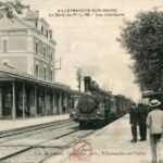 Villefranche sur Saône - Gare du PLM vue de l'intérieur