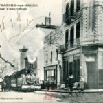 Villefranche sur Saône - Rue Victor Hugo - Train