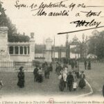 Entrée du Parc d la Tête d'Or - Monument Des Légionnaires