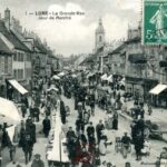 Lure - Grande rue, jour de marché