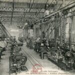 Cluny - Ecole nationale, atelier d'ajustage