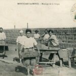 Montceau les Mines - Moulage de la brique