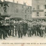 Macon - Mi Carême 1910 - Groupe des Chanteurs des rues de Macon