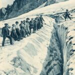 Glacier des Alpes- Une Crevasse