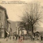 La Rochette - Place des marronniers