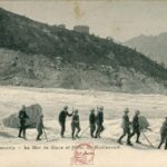 Chamonix - Mer de Glace et Hôtel Montanvert