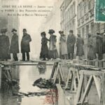7ème - Paris inondé, rue du Bac
