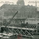 Travaux du Métro - Fonçage du caisson central