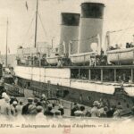 Dieppe- Embarquement du Bateau d'Angleterre