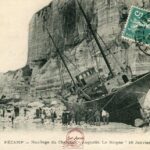 Fécamp - Naufrage du chalutier Augustin le Borgne 16 janvier 1909