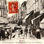 Castelsarrasin - Place de la liberté et rue de la Libération