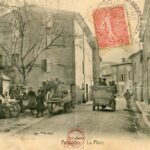 Pourcieux - La place