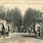 Avignon - Buvette et rue de la République