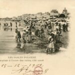 Les Sables d'Olonne - La plage à l'heure du bain