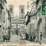 Castellerault - Rue Sully et église St Jacques