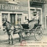 Thaon les Vosges - Madame Delait en voiture