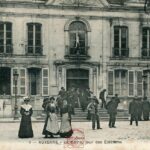 Auxerre - La mairie jour des Elections