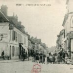 Sens - Entrée de la rue de Lyon