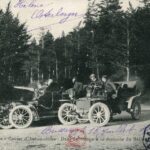 Ballon d'Alsace - Course d'Automobiles- Dans un Virage la Descente du Ballon