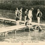 Isle Adam - La Plage- Leçons de Natation