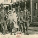 Officiers allemands prisonniers