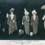 Le Printemps - Silhouettes Parisiennes . Footing au Bois