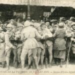 Les fêtes de la Victoire 14 juillet 1919 Service difficile