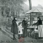 Parc Tête d'Or - Marchande de gâteaux