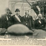 Troyes - Manifestation des Vignerons - M. Lemblin Armand Maire de Troyes