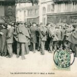 Paris - La Manifestation du 1er Mai 1906
