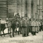 Paris- 1er Mai 1906 - A la Mairie du V ème