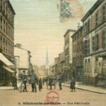 Villefranche sur Saône - Rue Nationale 6